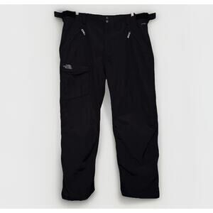 The North Face HyVent Men XXL 2X Ski Snow Pants Black Cargo Insulated Waterproof